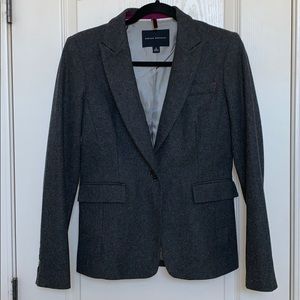 Banana Republic Charcoal Gray Blazer